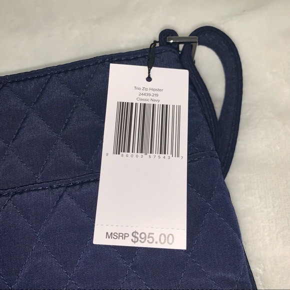 NWT Trio Zip Hipster in Classic Navy​​ - Picture 4 of 4